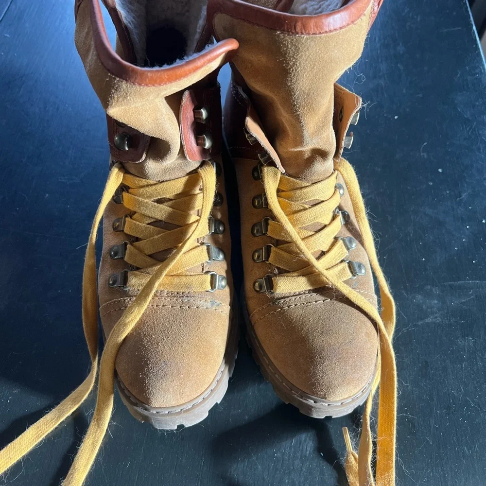 Frye Lace-Up Hiking Boots - Picture 1 of 4